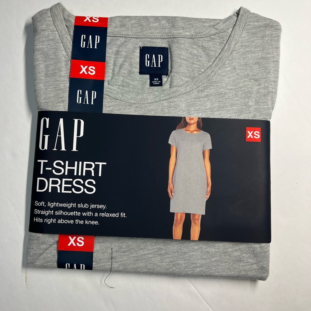 GAP T - Shirt Dress size XS color Heather Grey